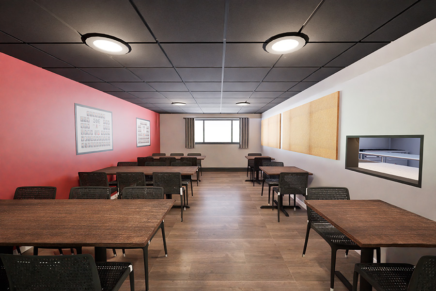 Renovation highlight – study area